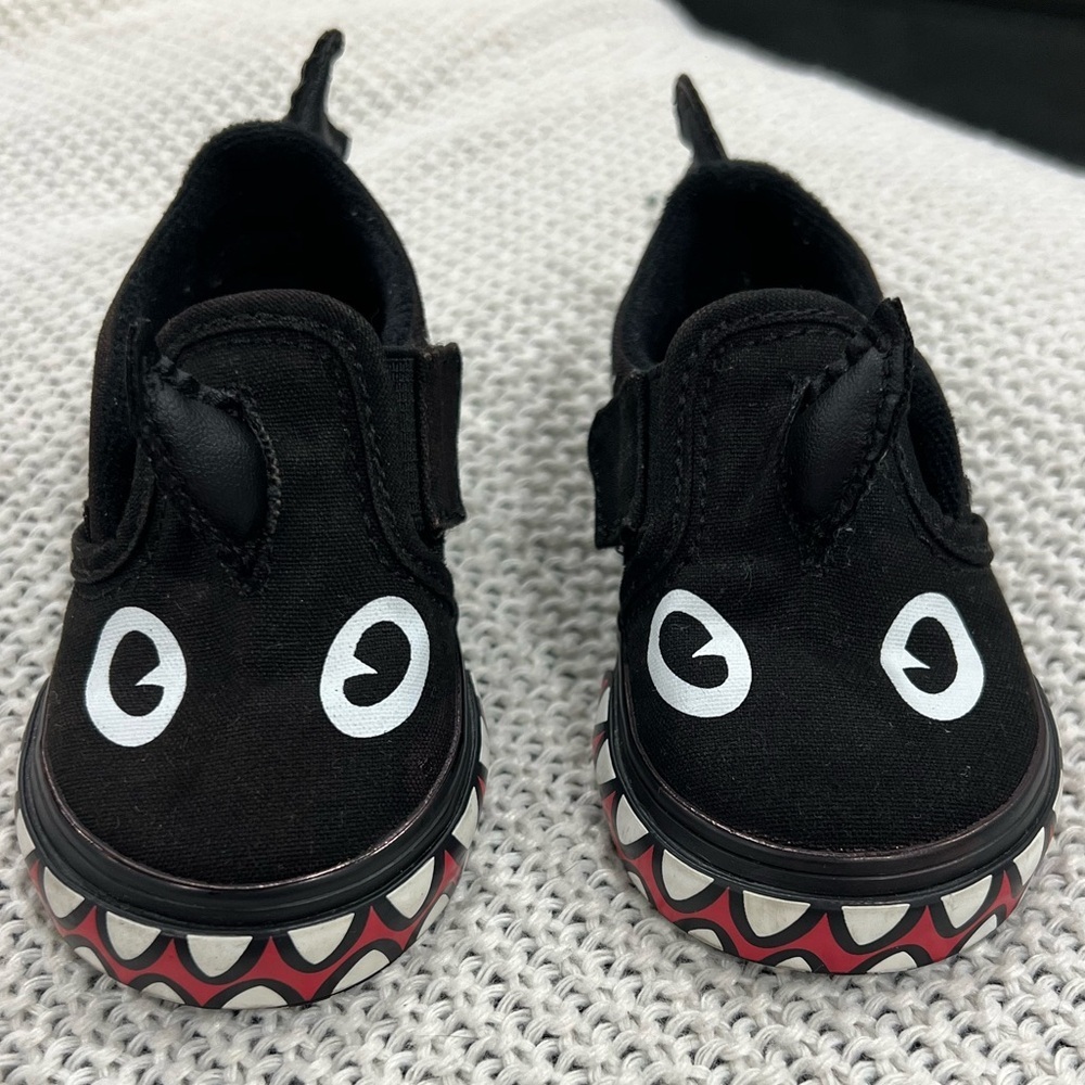 Vans Kids Black Monster Sneakers